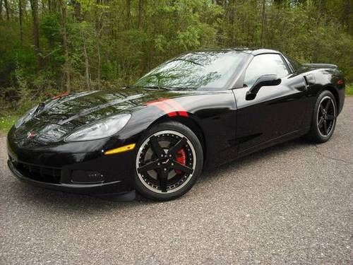 2005 chevrolet corvette coupe ls2 6.0l, bb exhaust, vr breather, new tires, rims