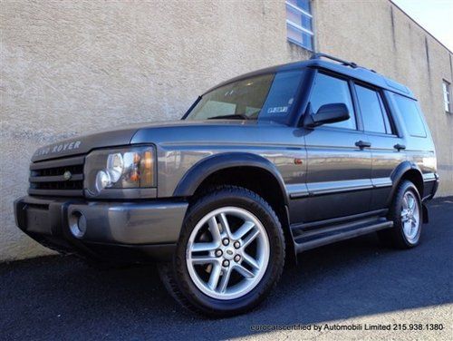 2003 land rover discovery se7 serviced 7 passenger moonroof leather factory dvd