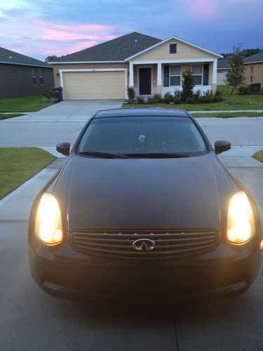 2004 infiniti g35 coupe 2-door 3.5l almost fully loaded!