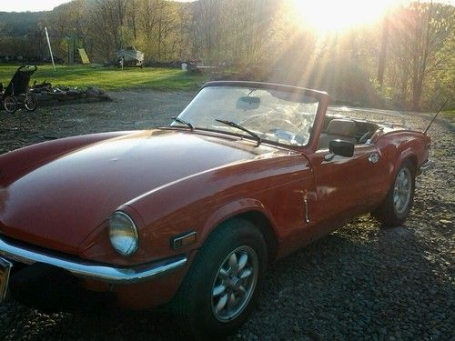 1976 triumph spitfire base convertible 2-door 1.5l