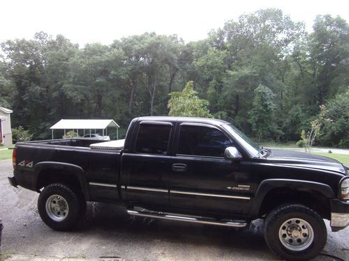 2001 chevrolet 2500 ext cab 4x4 duramax diesel automatic needs repair no reserve