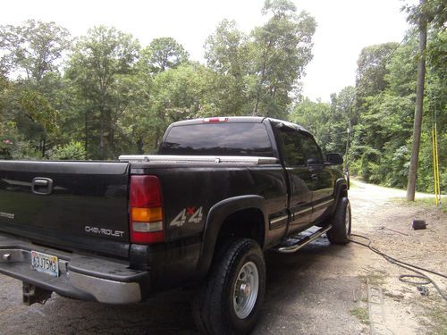 2001 CHEVROLET 2500 EXT CAB 4X4 DURAMAX DIESEL AUTOMATIC NEEDS REPAIR NO RESERVE, image 4