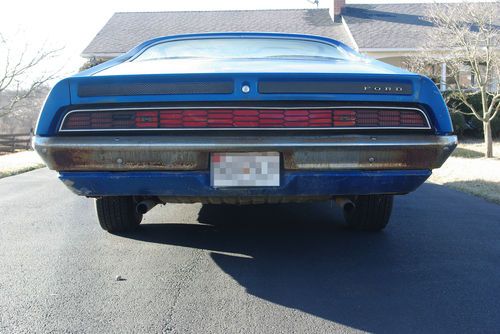 1970 Ford Torino GT Factory 351 Cleveland 4V, image 6