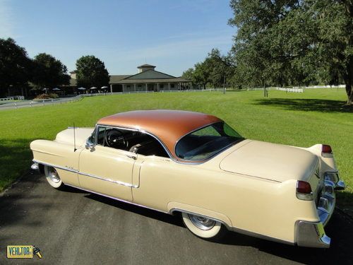 Videos&gt; unrestored stock rare original 55 coupe deville 2 door hardtop match #s