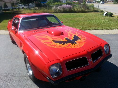 1974 trans am 455 "y" rebuilt engine, mini restoration,clean 99% rust free nice!