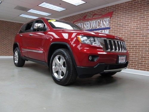 2011 jeep grand cherokee limited 4x4 navigation leather factory warranty