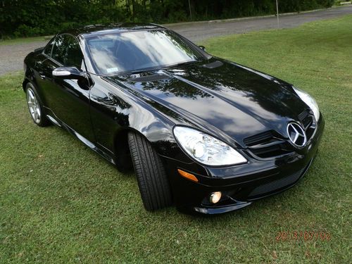 2007 mercedes-benz slk350 amg package roadster hard top convertible