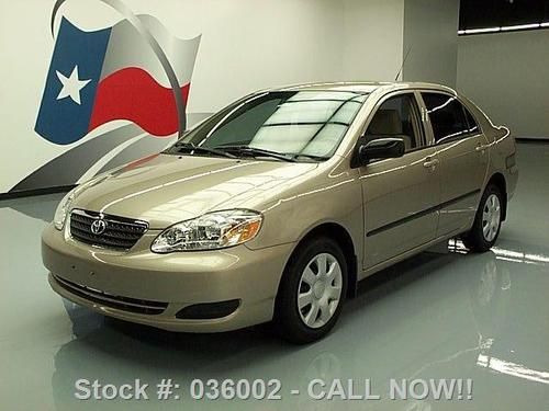 2008 toyota corolla ce 5-speed cd audio only 69k miles texas direct auto