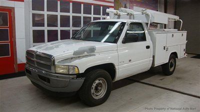 No reserve in az - 1995 dodge ram 2500 base work truck stahl utility body