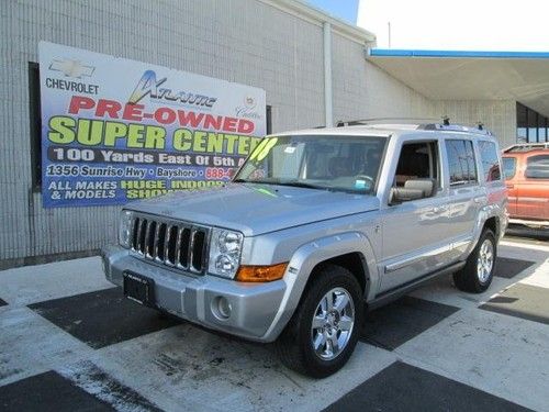 2008 commander limited..4.7l v8, 4x4, nav, saddle interior, dvd,43k!!!