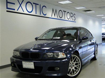 2005 bmw m3 coupe! smg nav heated-sts competition-pkg pdc xenon moonroof 19"whls