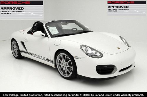 Loaded rare 2011 porsche boxster spyder convertible needs a good home