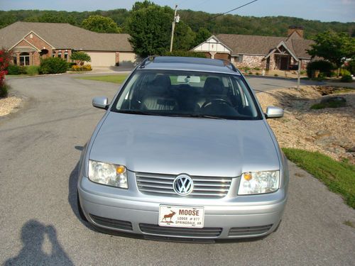 2004 volkswagen 4d jetta gls tdi diesel wagon - silver w/black interior