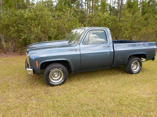 1979 chevrolet chevy 454 big block street hot rod short bed no reserve!!!