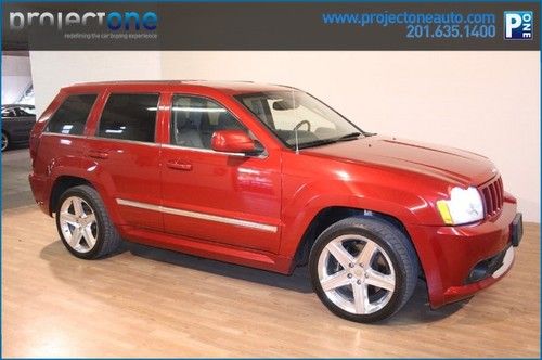 2006 jeep grand cherokee srt8 red 123k miles navigation