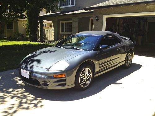 2005 mitsubishi eclipse spyder gts convertible 2-door 3.0l