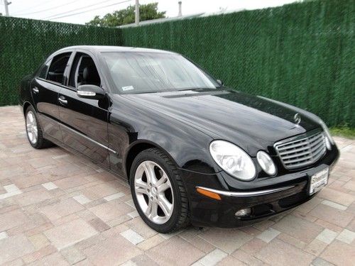 2006 mercedez benz e350 black sedan leather sunroof cruise clean carfax power pk