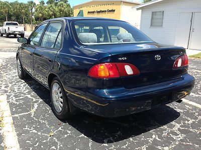 1998 TOYOTA COROLLA 4D LE AUTOMATIC, NO RESERVE, image 6