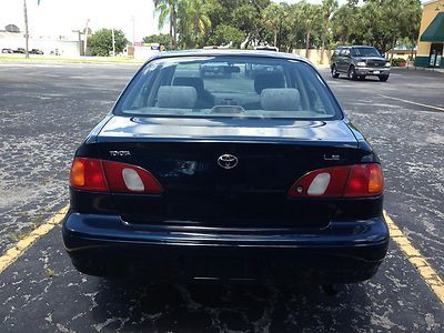 1998 TOYOTA COROLLA 4D LE AUTOMATIC, NO RESERVE, image 8