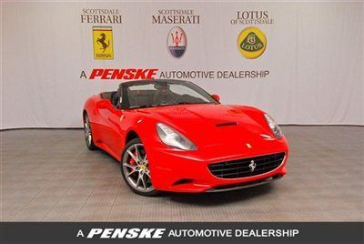 2012 ferrari california~carbon interior~275k msrp~shields~park sensors~in az
