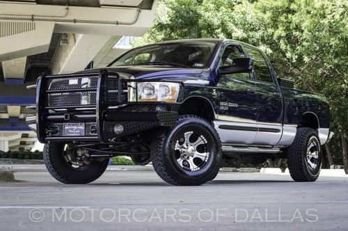 2006 dodge ram 2500 slt 4x4 bedliner running boards aux jack woodtrim