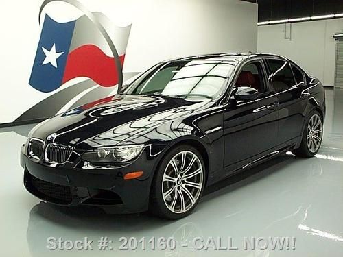 2009 bmw m3 sedan 6-spd premium/tech sunroof nav 39k mi texas direct auto