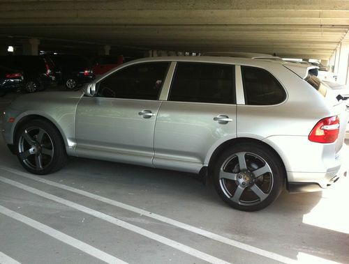 2009 porsche cayenne awd tiptronic sunroof nav htd lthr, 22" rinspeed wheels