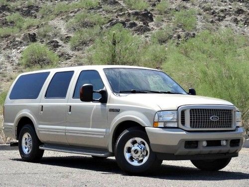 **no reserve** 04 excursion limited powerstroke diesel one owner **20k miles**