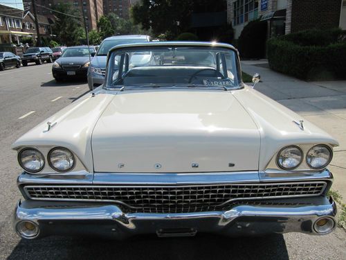 1959 FORD FAIRLANE TUDOR 300 2DR. #S MATCH RESTORED STOCK CRUISER!, image 2