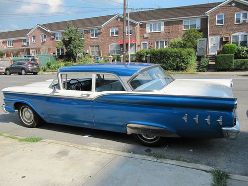 1959 FORD FAIRLANE TUDOR 300 2DR. #S MATCH RESTORED STOCK CRUISER!, image 7