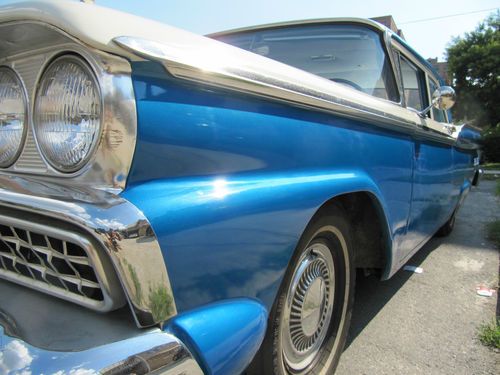 1959 FORD FAIRLANE TUDOR 300 2DR. #S MATCH RESTORED STOCK CRUISER!, image 11