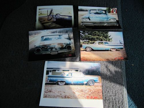 1959 FORD FAIRLANE TUDOR 300 2DR. #S MATCH RESTORED STOCK CRUISER!, image 14