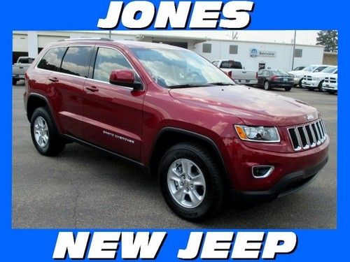 New 2014 jeep grand cherokee 2wd laredo msrp $35280 deep cherry red