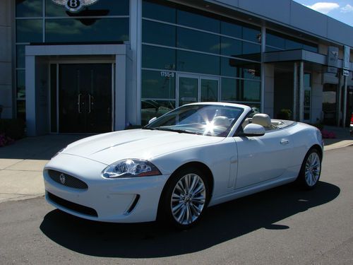 2011 jaguar xk base convertible 2-door 5.0l