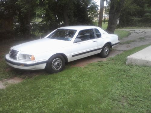 1986 ford thunderbird - 2 owner car!