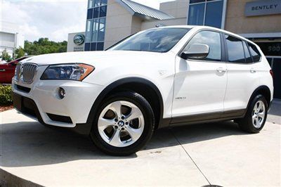 2011 bmw x3 xdrive28i - 1 owner - florida vehicle