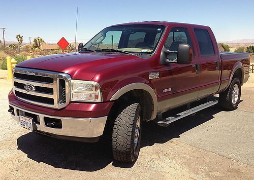 2006 ford f-250 lariat super duty diesel 4d sb