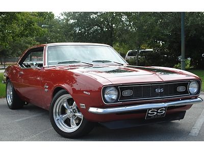 1968 chevrolet camaro ss 350 clone, aut trans 700 r4, awesome cond, no reserve.