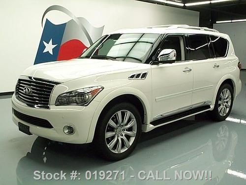 2012 infiniti qx56 4x4 theater sunroof nav dvd 22's 18k texas direct auto