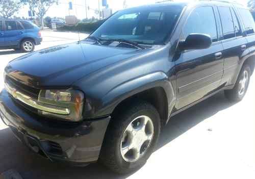 2007 chevrolet trailblazer ls sport utility 4-door 4.2l guaranteed gray perfect