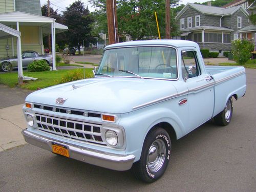 1965 ford f-100 deluxe shortbox 62k mi survivor