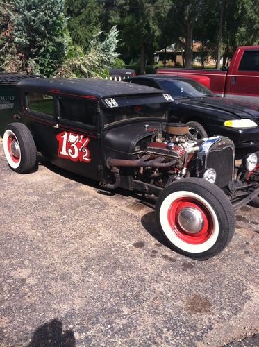 1928 ford model a tudor sedan rat rod