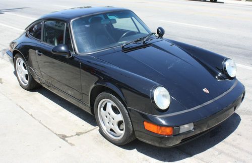 Porsche 911 - 964 coupe carrera 2 tiptronic black on black