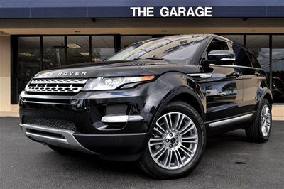 2012 land rover evoque 5-door 2.0l turbo,prestige prem pkg,hdd nav,surround cam!