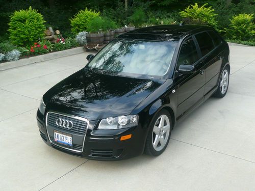 06 black a3 with tan interior - well maintained - strong performer with gr8 mpg