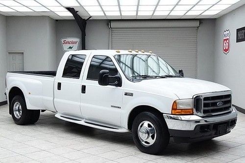 2001 ford f350 diesel 2wd dually xlt crew cab powerstroke texas truck