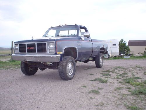 1987 gmc sierra 2500 4x4 truck