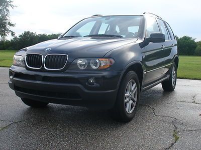 Awd extra clean low miles florida suv bmw x5 3.0i 85k no reserve no reserve