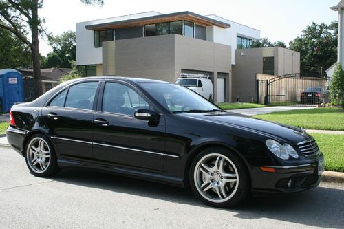 2006 mercedes-benz c55 amg 50k mi 1/451, recent brakes tires c63, e55 5 day auct