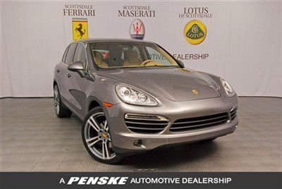 2012 porsche cayenne s hybrid~navigation~park sensors~ventilated seats~bose